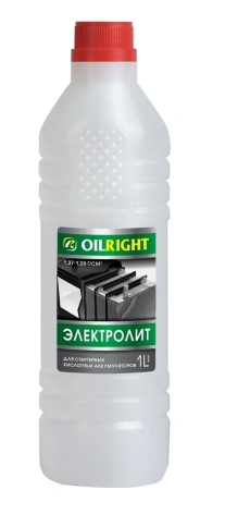 ЭЛЕКТРОЛИТ    OIL RIGHT  1Л фото 1
