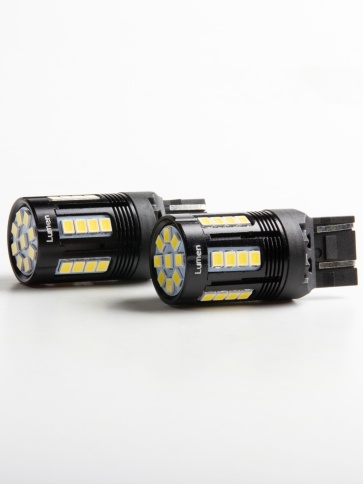 Лампа светодиод. T20 12-24V Lumen Alfa K серия (Гранта ,W21/5W 7443 двухк.) 1100/270LM  MLK-T20D фото 1