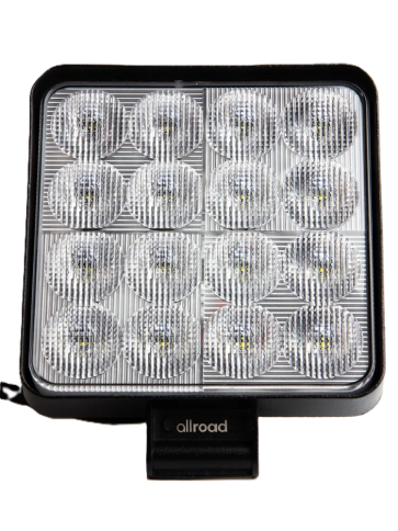 Светодиодная Фара 16 SMD  9-32V 48W Allroad 48WSF (квадрат) ALR 48WSF2.0 фото 4