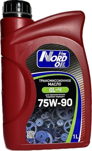 75W90 NORD OIL  GL-4 масло трансмиссионное, п/с  1л фото 1