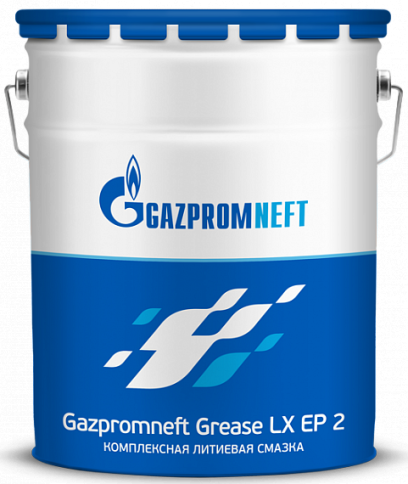 Смазка Gazpromneft Grease LX EP 2 (18кг) синяя   2389906762 фото 1