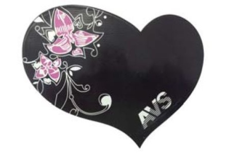Противоскользящий NANO коврик AVS NP-005  "Сердце"  (17X14 см)  фото 1