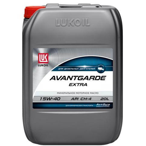 15W40 ЛУКОЙЛ АВАНГАРД ЭКСТРА CH-4/CG-4/SJ  к.20Л  масло фото 1
