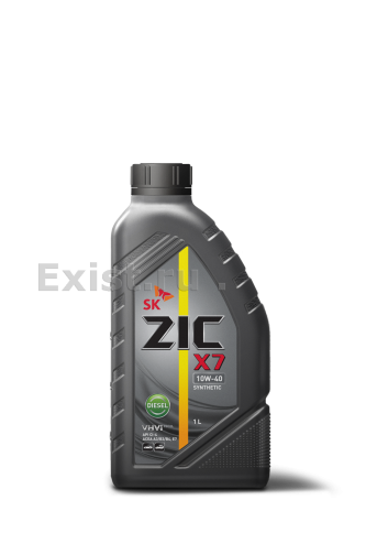 10W40  ZIC X7 DIESEL СИНТ 1Л масло моторное ЕС фото 2
