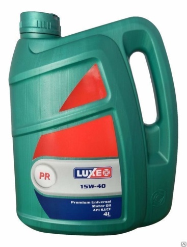 15W40 LUXE  СУПЕР         4Л масло моторное фото 1