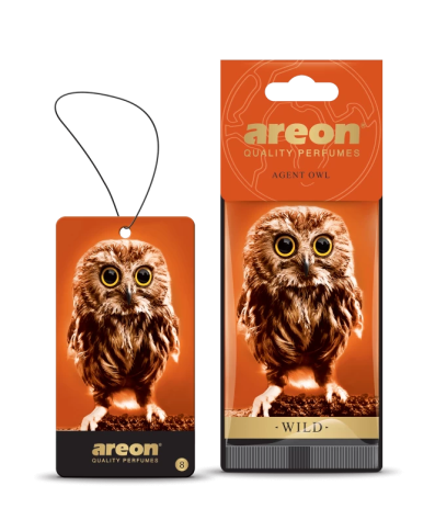 Ароматизатор  AREON сух.  "WILD"  Agent Owl  (Агент Сова) фото 1