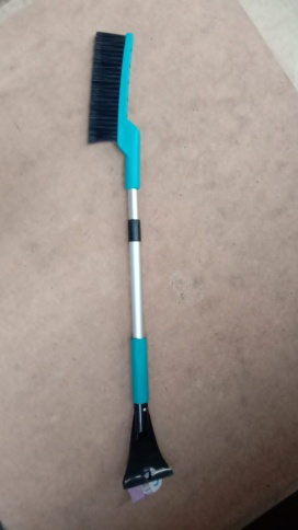 Щетка со скребком с мягкой ручкой 87 см AV-2187 фото 1
