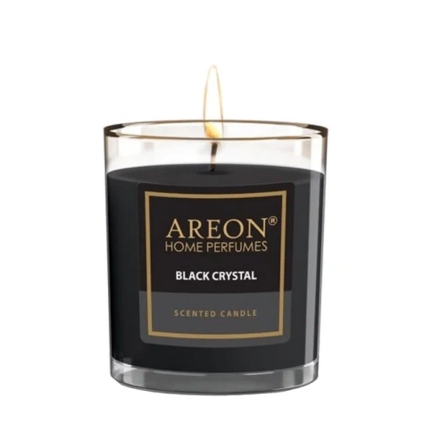 Ароматизатор  AREON HOME PERFUMES АРОМАТИЧЕСКАЯ СВЕЧА 120 гр. Черный кристал фото 2