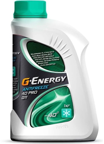  Антифриз G-Energy Antifreeze 40 PRO G11 1кг фото 1