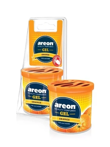 Ароматизатор  AREON "GEL CAN BLISTER" Апельсин банка фото 2