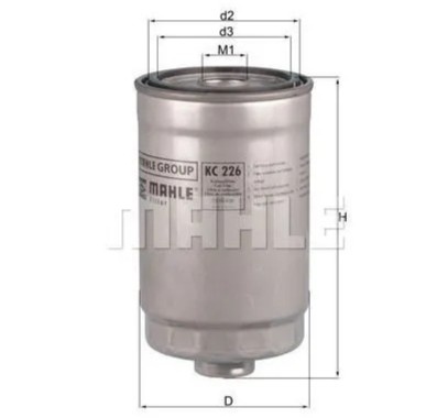 ФИЛЬТР ТОПЛ. KNECHT KC226 фото 1