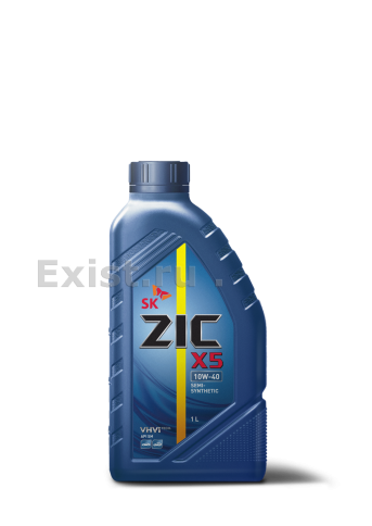 10W40  ZIC  X5 П/СИНТ 1Л масло моторное ЕС фото 2