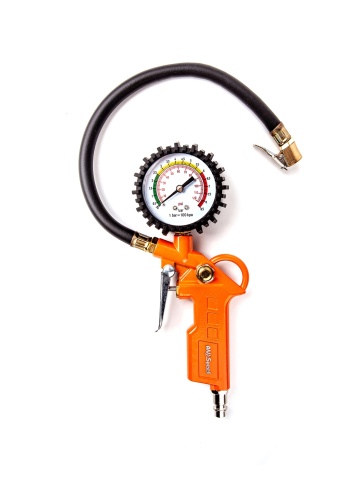 Пистолет для накачки шин 360мм до 8 атм "AV Steel" AV-700501 фото 2