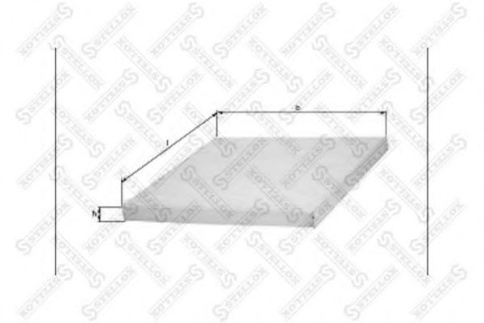 ФИЛЬТР САЛОНА Stellox 71-10078-SX Ford Focus Transit фото 1