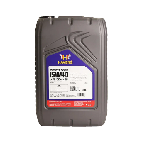 15W40 Havens Robusta Perfo SAE API CK-4/SN,CJ-4 20L масло моторное фото 1