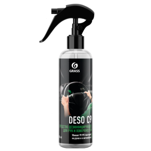 (ВЫВЕДЕН) GRASS "Deso C9" Средство дезинфицирующее для поверхностей канистра 250 мл 110374/8 фото 1