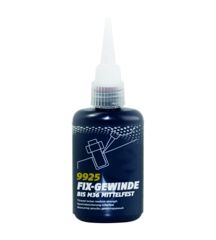 MANNOL 9925  Fix-Gewinde Mittelfest,     фиксатор резьбы демонтируемый, 50 гр фото 1
