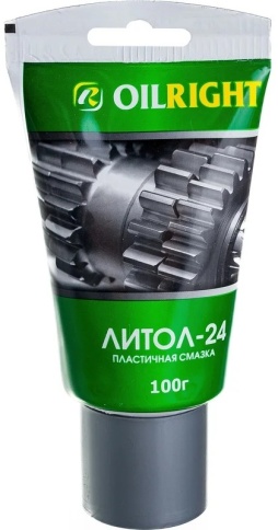СМАЗКА ЛИТОЛ-24   ОIL RIGHT 100  в тубе фото 1
