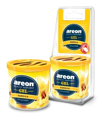 Ароматизатор  AREON "GEL KEN BLISTER" Черная ваниль фото 1