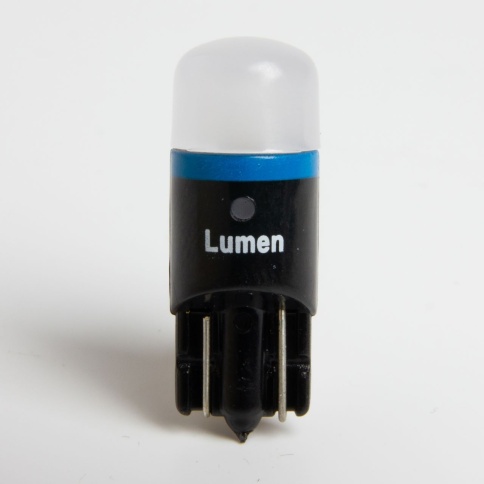 Лампа светодиод. T10 12V Lumen Solarx B6000K W5W (к-т 2шт, цена за к-т) T10SLRB6K фото 1