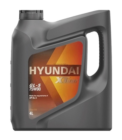 75W90 Hyundai XTeer Gear Oil-5  4 L. API GL-5 трансмиссион.масло фото 1