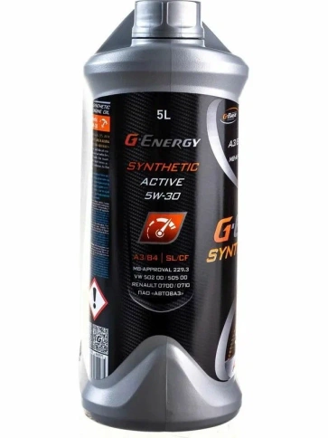 (Акция) 5w30  G-Energy   SyntheticActive  масло  (5 = 4л)   253140957 фото 4