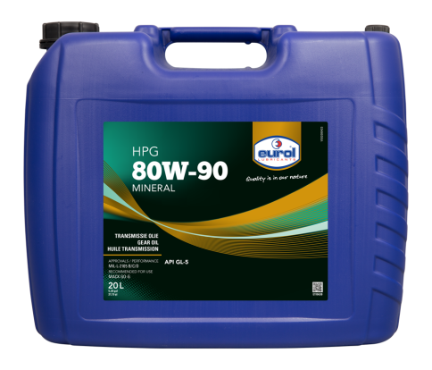 80W-90 Eurol HPG  GL5  20л фото 1