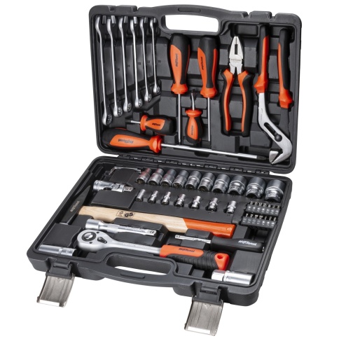 Набор инструмента "AV Steel"  56 предм. 1/4",1/2" профессион. AV-011056 фото 1