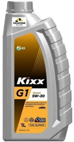 5w30  KIXX G1 Dexos SAE SN/CF-5  СИНТ.  моторное масло 1 Л фото 1
