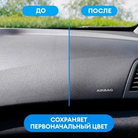 Набор по уходу за салоном автомобиля GRASS 800625 (Полироль, очиститель, влаж.салф, микроф.) фото 9