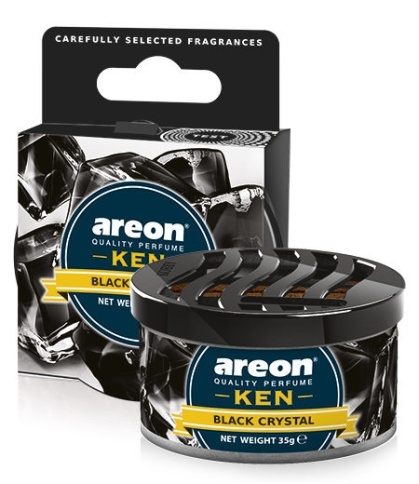 Ароматизатор  AREON "GEL KEN BLISTER" Черный лед фото 1