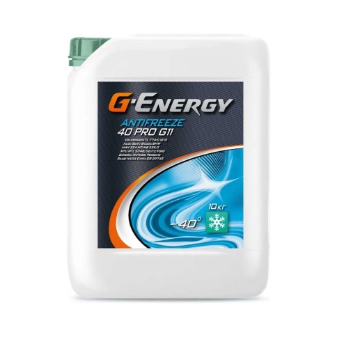  Антифриз G-Energy Antifreeze 40 PRO G11 10кг фото 2