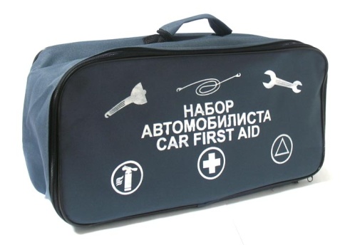 Сумка для набора автомобилиста черная на молнии 34009 фото 1