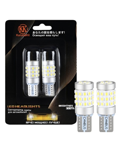Лампа светодиод. T10 12-24V KurumaKit 2016  42SMD (W5W) 250 Lm БЛИСТЕР 18383 фото 1