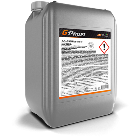 15w40 G-Profi MSI plus API  CI-4/SL  масло моторное (20л / 18кг)   2389907732 фото 1