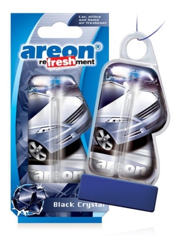 Ароматизатор  AREON гель "REFRESHMENT LIQUID" Черный лед 02 фото 1