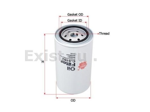 ФИЛЬТР МАСЛ. SAKURA C-5102 фото 1