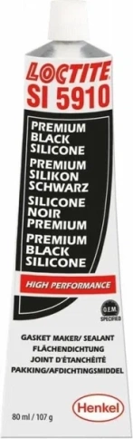 LOCTITE SI 5910  BK   Герметик черный, нейтральный, блистер, 80 мл. фото 1