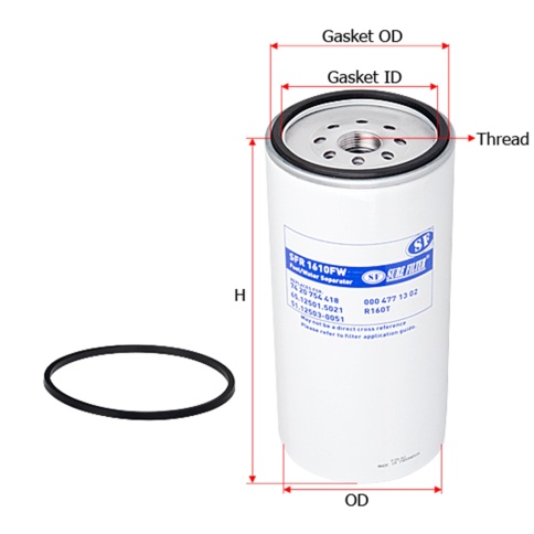 ФИЛЬТР ТОПЛ. Sure filter SFR1610FW фото 1