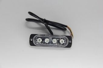 Сигнальный огонь 12-24V Allroad 4SMD Amber  AST04 фото 1