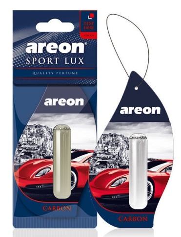Ароматизатор  AREON гель "LIQUID LUX SPORT" 5мл CARBON фото 1