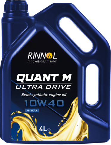 10W40 RINNOL QUANT M 4л моторное масло п/синт. фото 1