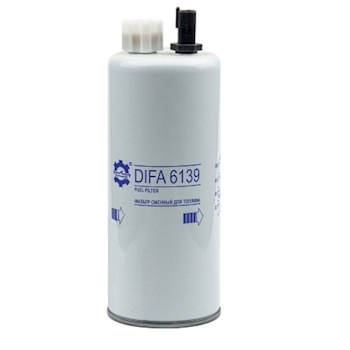 ФИЛЬТР ТОПЛ. ДИФА 6139 КАМАЗ, РОСТСЕЛЬМАШ, ГАЗ, ПАЗ c двс CUMMINS ISF 3.8 (FS19732) фото 1