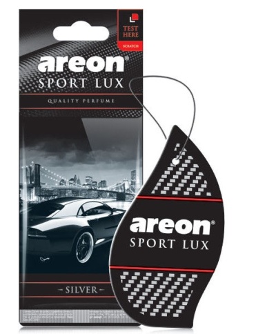 Ароматизатор  AREON сух "LUX SPORT" Серебро фото 1