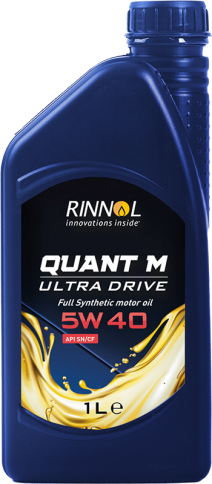 5W40 RINNOL QUANT M 1л моторное масло синт. фото 1