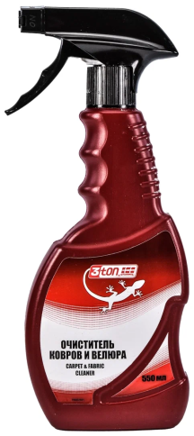 Очиститель ковров и велюра 3TON TH-507 CARPET FABRIC CLEANER 550 мл (Спрей) фото 1