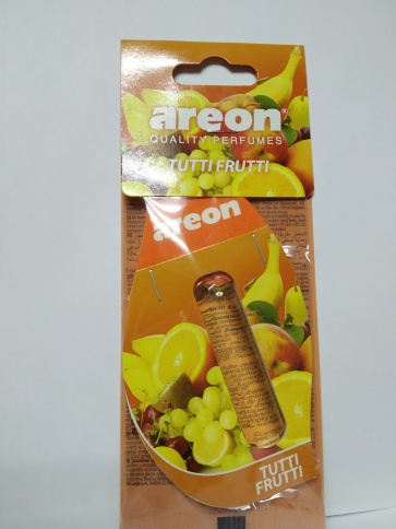 Ароматизатор  AREON гель "LIQUID" 5мл Тутти Фрутти NEW фото 1