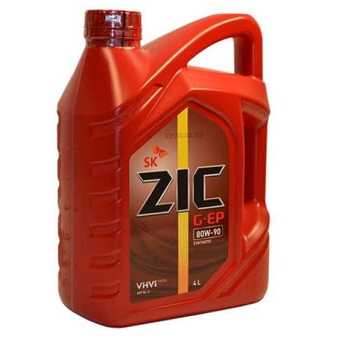 80W90  ZIC G-EP трансм масло  4Л EC фото 1