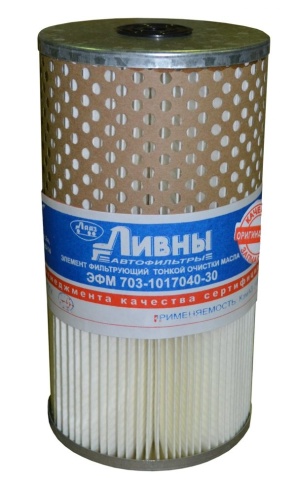ФИЛЬТР МАСЛ. ЛИВНЫ КАМАЗ ЕВРО2, ЕВРО3 тонк.оч.бумага 703-1017040-30 (7405-1017040)  фото 1