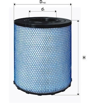 ФИЛЬТР ВОЗД. ДИФА 43129 (C 29 010)  фото 1